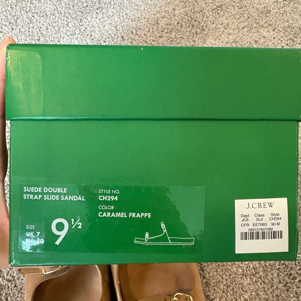 NWT J. Crew Sandals - Picture 2 of 3